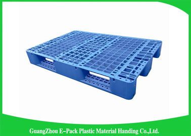 Pallet nhựa hạng nặng loại Euro một mặt cho nhà kho công nghiệp thực phẩm