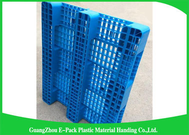 Pallet nhựa đơn mặt Euro HDPE nguyên sinh thông gió cho nhà kho