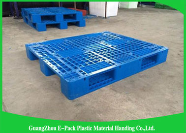100% nguyên chất HDPE nhựa Euro Pallet thông gió có thể xếp chồng lên nhau cho ngành công nghiệp thực phẩm