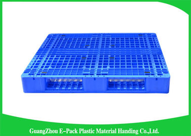 100% nguyên chất HDPE nhựa Euro Pallet thông gió có thể xếp chồng lên nhau cho ngành công nghiệp thực phẩm