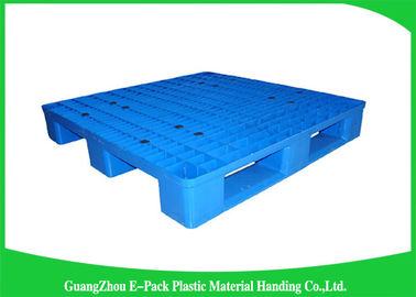 100% nguyên chất HDPE nhựa Euro Pallet thông gió có thể xếp chồng lên nhau cho ngành công nghiệp thực phẩm