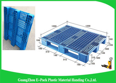 100% nguyên chất HDPE Pallet nhựa hạng nặng Vận chuyển Doanh thu có thể tái chế