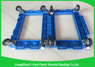 Thân thiện với môi trường Tic Di chuyển Dolly Khung nhựa 4 bánh xe cho nền tảng công nghiệp