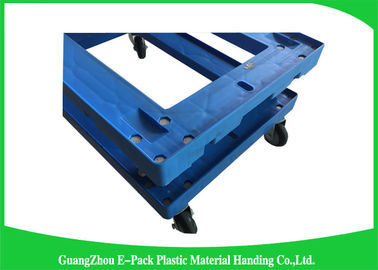 Dolly hạng nặng có thể thu gọn, Thiết bị di chuyển Dolly Khung nhựa với bánh xe PU