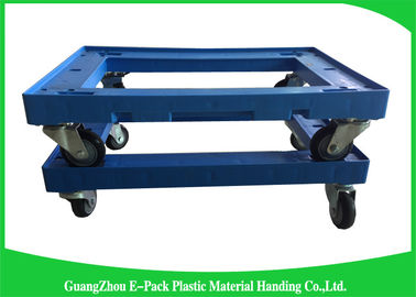 Dolly hạng nặng có thể thu gọn, Thiết bị di chuyển Dolly Khung nhựa với bánh xe PU