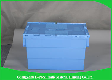 Phân phối thương mại Hộp đựng có nắp bằng nhựa để vận chuyển và hậu cần