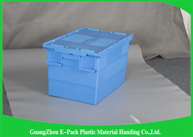 Phân phối thương mại Hộp đựng có nắp bằng nhựa để vận chuyển và hậu cần