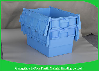 Phân phối thương mại Hộp đựng có nắp bằng nhựa để vận chuyển và hậu cần