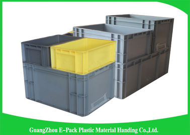 Thùng chứa bằng nhựa Euro 45 lít Xếp chồng dễ dàng Thân thiện với môi trường 600 * 400 * 230mm