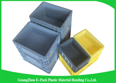 Thùng chứa bằng nhựa Euro 45 lít Xếp chồng dễ dàng Thân thiện với môi trường 600 * 400 * 230mm