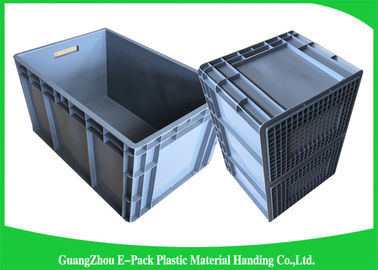 Thùng lưu trữ công nghiệp bằng nhựa PP tiêu chuẩn, Hộp xếp chồng bằng nhựa tái sử dụng