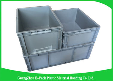 Thùng lưu trữ công nghiệp bằng nhựa PP tiêu chuẩn, Hộp xếp chồng bằng nhựa tái sử dụng