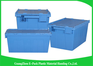 Hộp đựng có nắp đậy bằng nhựa màu Logistic Dễ dàng xếp chồng lên nhau Tuổi thọ lâu dài