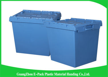 Các ngành công nghiệp Lưu trữ thùng nhựa PP mới, Thùng chứa nhựa lớn 60L 750 * 570 * 625mm