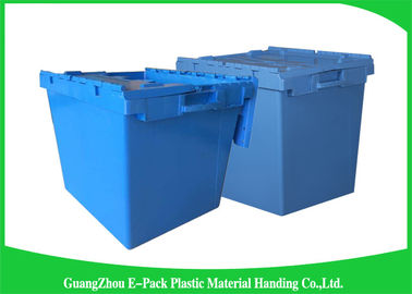 Các ngành công nghiệp Lưu trữ thùng nhựa PP mới, Thùng chứa nhựa lớn 60L 750 * 570 * 625mm