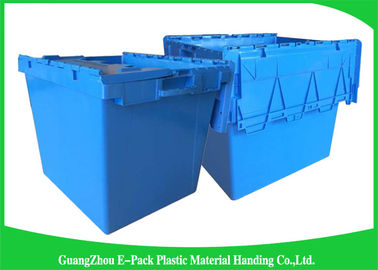 Các ngành công nghiệp Lưu trữ thùng nhựa PP mới, Thùng chứa nhựa lớn 60L 750 * 570 * 625mm