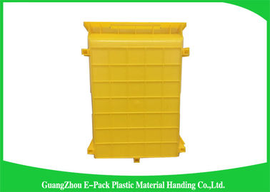 Kích thước tiêu chuẩn Kho lưu trữ Thùng chứa Phụ tùng Lưu trữ Dễ dàng xếp chồng Chất liệu PE