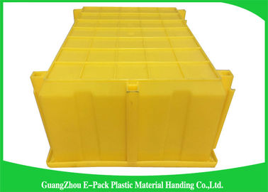 Kệ Hộp lưu trữ bằng nhựa công nghiệp treo tường, Thùng nhựa nặng có thể xếp chồng lên nhau