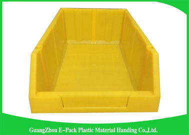 Thùng có thể xếp chồng lên nhau thương mại có nắp bản lề, thùng chứa kho hạng nặng