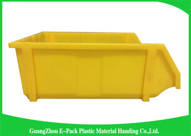 Thùng có thể xếp chồng lên nhau thương mại có nắp bản lề, thùng chứa kho hạng nặng