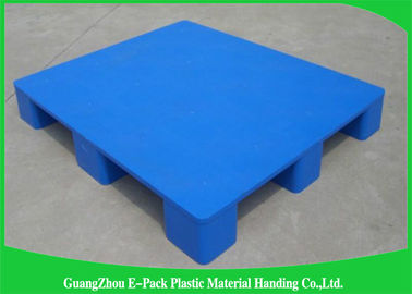 Economica Cargo Cargo Nestable Plastic Pallet 9 chân xuất khẩu màu xanh lam 1200 * 1000mm