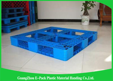 Pallet nhựa đơn mặt Euro 100% HDPE nguyên sinh thông gió cho nhà kho