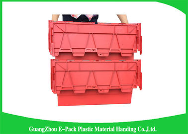 Hộp đựng đồ bằng nhựa nặng có thể lồng vào nhau có nắp đậy kèm theo có thể xếp chồng lên nhau