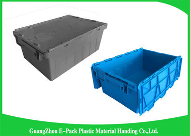 Hộp đựng có nắp đi kèm bằng nhựa PP màu xanh, hộp bảo quản bằng nhựa có nắp