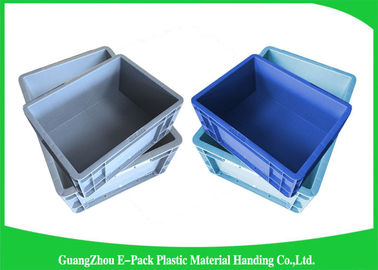 Nhà kho tiêu chuẩn lớn Hộp đựng bằng nhựa xếp chồng bằng nhựa Euro 800 * 600 * 340mm