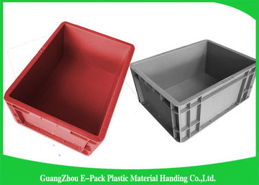 Nhà kho tiêu chuẩn lớn Hộp đựng bằng nhựa xếp chồng bằng nhựa Euro 800 * 600 * 340mm