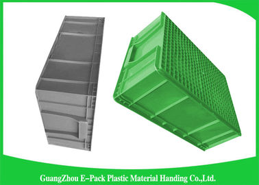 Nhà kho tiêu chuẩn lớn Hộp đựng bằng nhựa xếp chồng bằng nhựa Euro 800 * 600 * 340mm