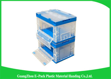 Thùng nhựa có thể gập lại rắn, thùng lưu trữ bằng nhựa có thể gập lại