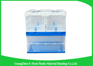 Thùng nhựa có thể gập lại rắn, thùng lưu trữ bằng nhựa có thể gập lại