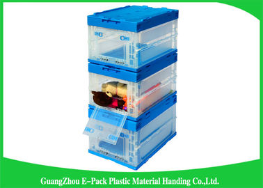 Thùng nhựa có thể gập lại rắn, thùng lưu trữ bằng nhựa có thể gập lại