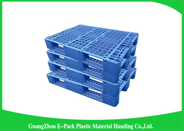 Pallet nhựa có thể gia cố bằng thép đơn mặt 1300 * 1100 * 160mm