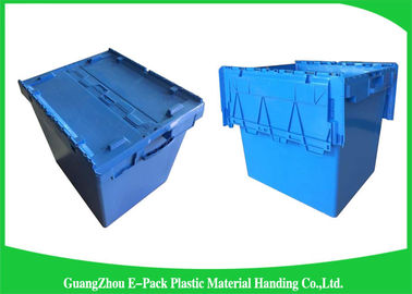 Hộp di chuyển Hộp có nắp gắn bằng nhựa cho dụng cụ, dễ làm sạch 75 * 57 * 62.5CM