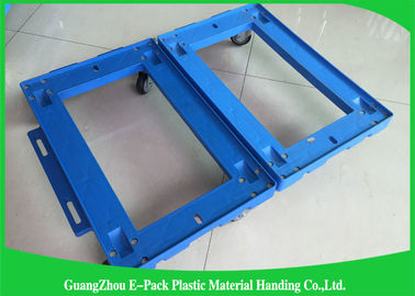 Công suất 250 Lb Thiết bị di chuyển dolly / 4 bánh xe di chuyển Dolly với khung nhựa