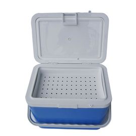 Nhựa cấp thực phẩm 17L Trái cây tươi Hộp mát cách nhiệt cho vắc xin Chống ăn mòn