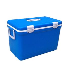 Hộp làm mát đá bằng nhựa đủ nhỏ 33L cho thực phẩm đông lạnh / vận chuyển máu