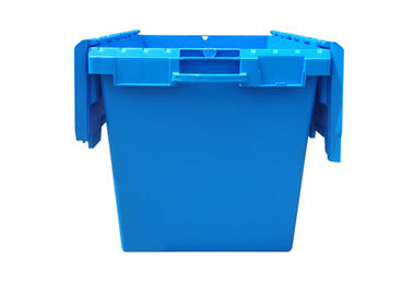 750 * 570 * 625MM Hộp đựng có nắp đậy kèm theo chồng / Hộp tote hậu cần bằng nhựa