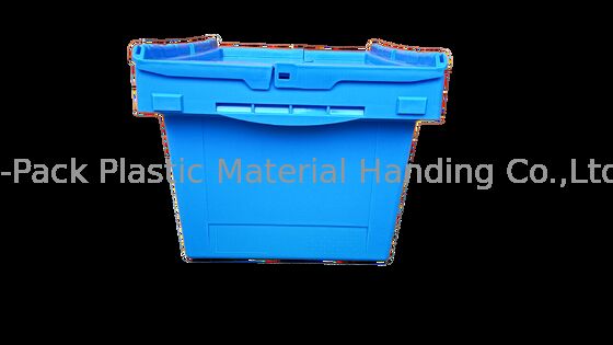 Hộp xách tay nhỏ với bản lề thanh thép in logo ở cả hai bên
