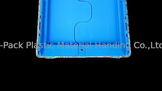 Hộp xách tay nhỏ với bản lề thanh thép in logo ở cả hai bên