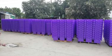 Nước - Bằng chứng 600 * 400 * 365 Mm Xếp chồng lên nhau bằng nhựa với con dấu nút chống trộm