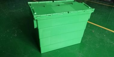 Sâu hơn 600 * 400 * 462 mm Hộp đựng có nắp gắn bằng nhựa với logo tùy chỉnh