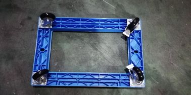 Vận chuyển Tổng số tải Dolly bằng nhựa với bánh phanh PU 3 inch