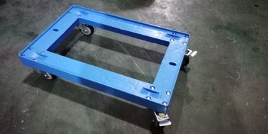 Vận chuyển Tổng số tải Dolly bằng nhựa với bánh phanh PU 3 inch