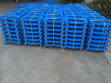 Vận chuyển Tổng số tải Dolly bằng nhựa với bánh phanh PU 3 inch