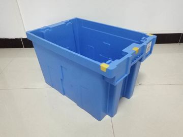 Xếp chồng làm tổ Hộp tote bằng nhựa rắn Kích thước tiêu chuẩn 600 * 400mm