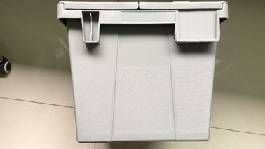 Hộp lưu trữ xếp chồng lên nhau bằng nhựa có độ bền cao 550 * 370 mm