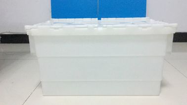 Kích thước tiêu chuẩn Nhựa PP Đính kèm Hộp chứa có nắp Khả năng tải cao hơn